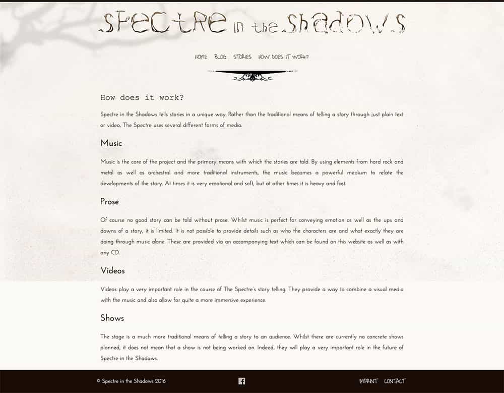 Spectre in the Shadows